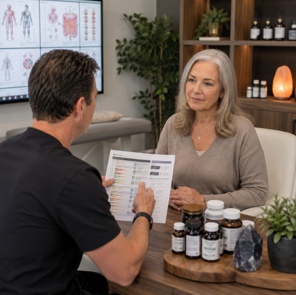 Advanced functional medicine testing review and analysis in Shelton CT.