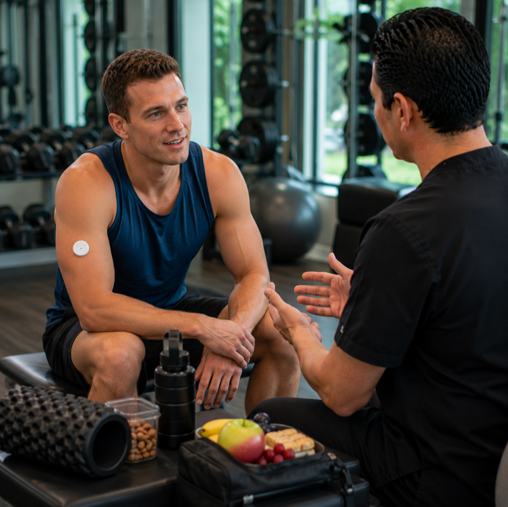 CGM coaching for athletic performance and recovery in Connecticut.